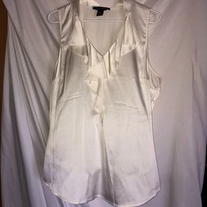 White House Black Market Silk Tank Top Size: XL